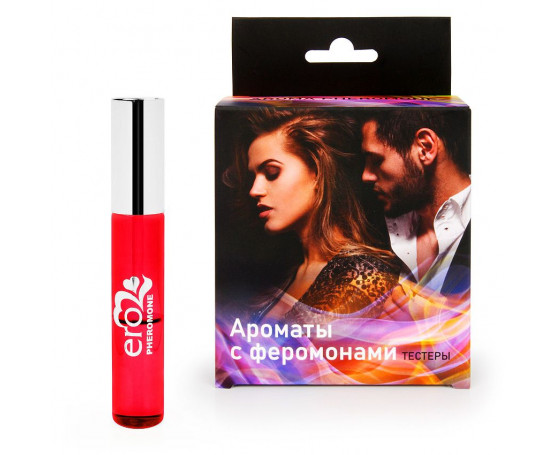 Набор тестеров ароматизирующих композиций с феромонами EROWOMAN - 10 шт. по 5 мл.