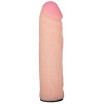 Пояс-трусики с насадкой Glamour Silver - 15,5 см.
