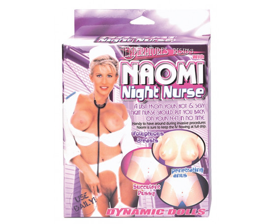 Надувная секс-кукла медсестра NAOMI NIGHT NURSE WITH UNIFORM