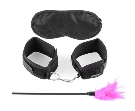 Набор фиксаций для эротических игр с перышком Sensual Seduction Kit