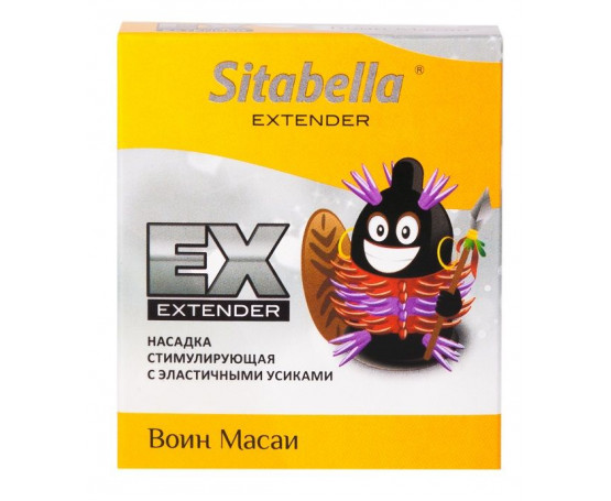 Стимулирующая насадка Sitabella Extender  Воин Масаи 