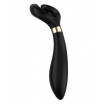 Чёрный вибромассажер для пар Satisfyer Endless Fun