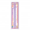 Двухсторонний фиолетовый фаллоимитатор Double Dong Purple Jellie - 46 см.