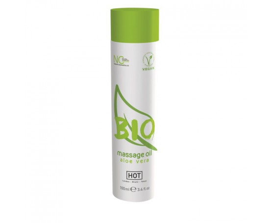Массажное масло BIO Massage oil aloe vera с ароматом алоэ - 100 мл.