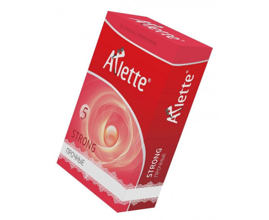 Ультрапрочные презервативы Arlette Strong  - 6 шт.
