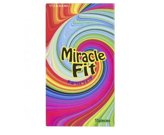 Презервативы Sagami Miracle Fit - 10 шт.