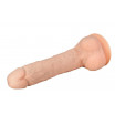 Телесный фаллоимитатор-гигант XXL Dildo - 38 см.