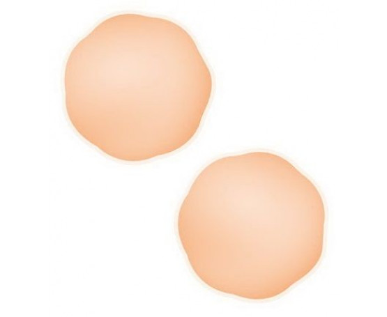 Телесные силиконовые наклейки на соски NIPPLE COVERS SILICONE