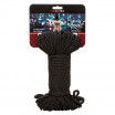 Черная веревка для шибари BDSM Rope - 30 м.