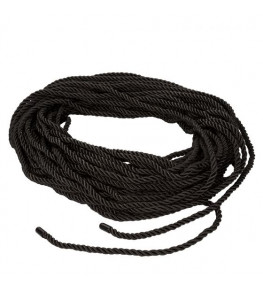 Черная веревка для шибари BDSM Rope - 30 м.
