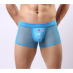 Мужские трусы-боксеры из сетки Cockcon Unzip-Me Boxer с пикантным принтом