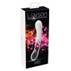 Двусторонний вибратор G-Spot LED - 18 см.