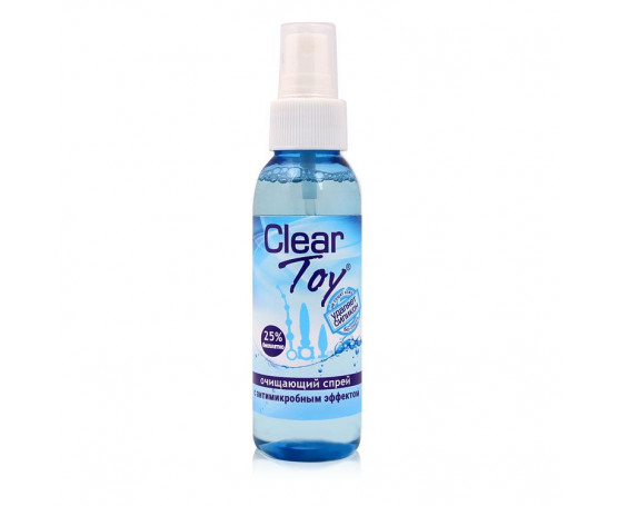 Очищающий спрей Clear Toy с антимикробным эффектом - 100 мл.