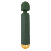 Зеленый wand-вибромассажер Luxurious Wand Massager - 22,2 см.