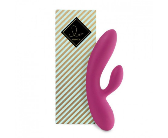 Розовый вибратор-кролик Lea Rabbit Vibrator - 20,2 см.