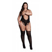 Эффектный боди-комбинезон Elara VII Bodystocking with Open Cups