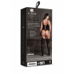 Эффектный боди-комбинезон Elara VII Bodystocking with Open Cups