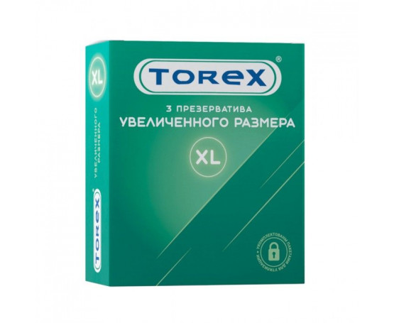 Презервативы Torex  Увеличенного размера  - 3 шт.