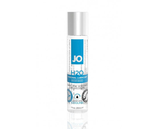 Охлаждающий лубрикант на водной основе JO Personal Lubricant H2O COOLING - 30 мл.