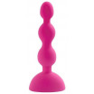 Розовый анальный вибростимулятор Anal Beads S - 14,5 см. 