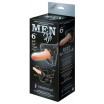 Телесный пустотелый харнесс MEN Style - 17,5 см.