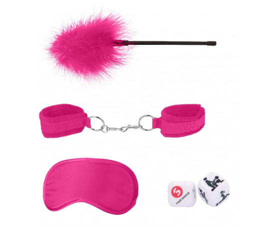 Розовый игровой набор Introductory Bondage Kit №2