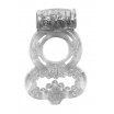 Прозрачное эрекционное кольцо Rings Treadle с подхватом