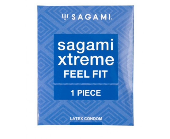 Презерватив Sagami Xtreme Feel Fit 3D - 1 шт.