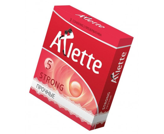 Ультрапрочные презервативы Arlette Strong - 3 шт.