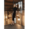 Эффектное длинное платье Carme XI Dress with Turtleneck
