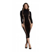 Эффектное длинное платье Carme XI Dress with Turtleneck