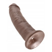 Коричневый фаллоимитатор 9  Cock - 22,9 см.
