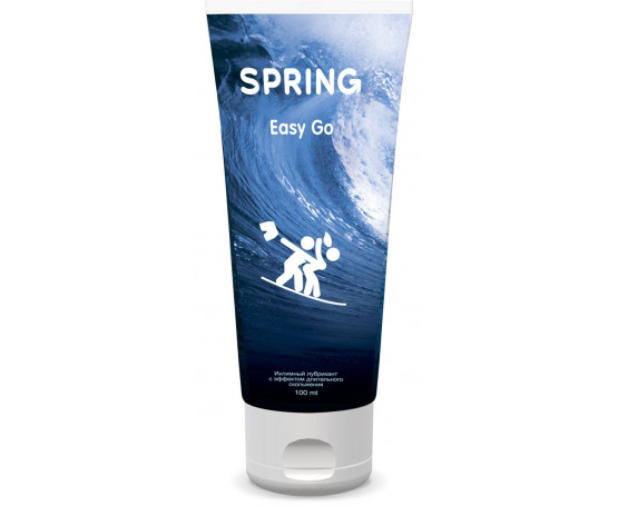 Интимный лубрикант с длительным скольжением Spring Easy Go - 100 мл.