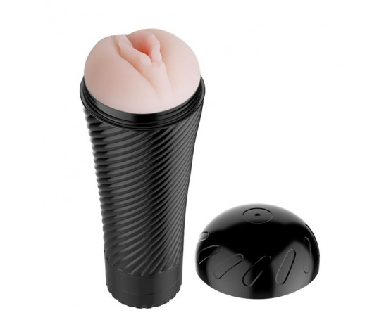 Мастурбатор-вагина с многоуровневой вибрацией Pink Pussy