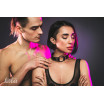 Черный кляп-кольцо Modesty