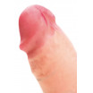 Телесный реалистичный фаллоимитатор RealStick Elite DILDO Tobias - 18 см.