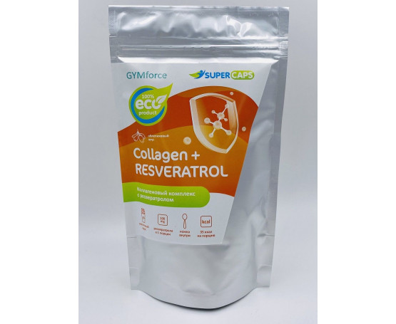 Натуральный коллаген с ресвератролом GYMforce Collagen+ - 150 гр.