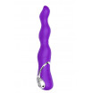 Фиолетовый изогнутый вибратор NAGHI NO.18 RECHARGEABLE 3 MOTOR VIBE - 15 см.