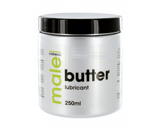 Анальный лубрикант MALE Cobeco Butter Lubricant - 250 мл.