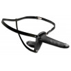 Женский страпон с вагинальной пробкой Double Penetrix Strap-on - 15 см.