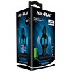 Черная анальная вибропробка Mr.Play - 11,8 см.