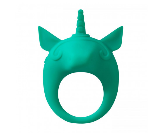 Зеленое эрекционное кольцо Unicorn Alfie