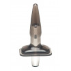 Дымчатая вибровтулка Purrfect Plug Smoke - 9,5 см.