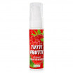 Гель-смазка Tutti-Frutti с земляничным вкусом - 30 гр.