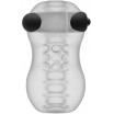 Прозрачный мастурбатор с вибропулей GoodHead Vibrating Helping Head Pro