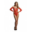 Изящное боди Wonder Rhinestone Bodysuit с длинным рукавом