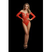Изящное боди Wonder Rhinestone Bodysuit с длинным рукавом
