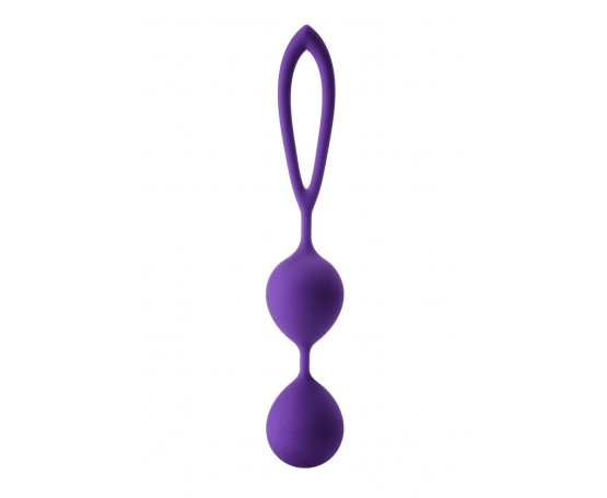 Фиолетовые вагинальные шарики Flirts Kegel Balls