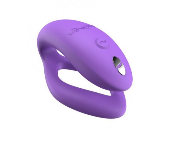 Фиолетовый вибратор для пар We-Vibe Sync O