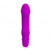 Фиолетовый мини-вибратор Stev -13,5 см.